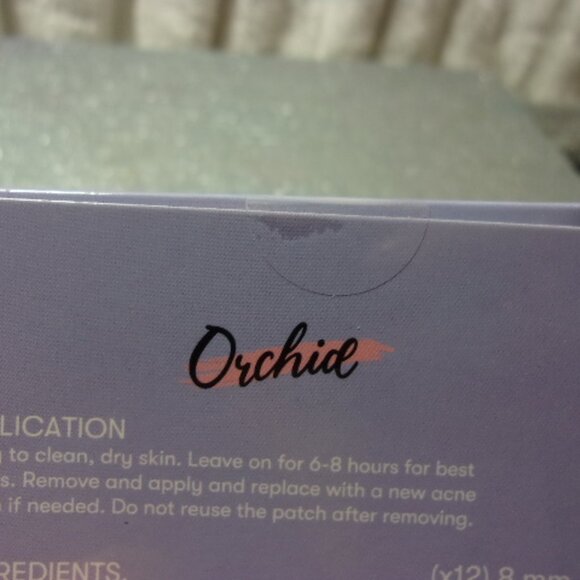 M-29 (NIP) SET OF 2 ORCHID ACNE PATCHES - Picture 8 of 9